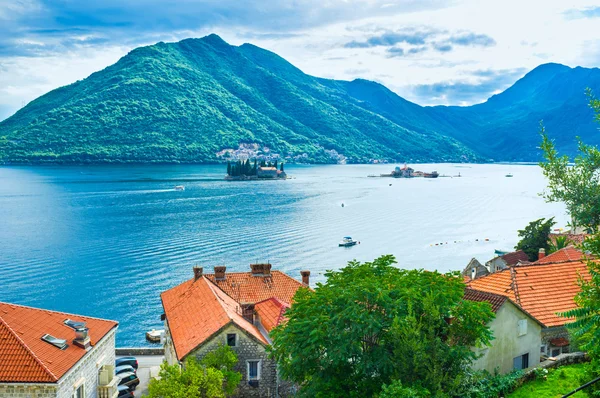 Hrdý Perast — Stock fotografie