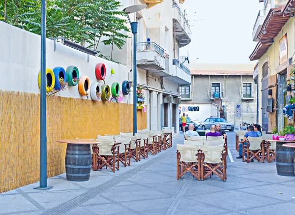 El café de la ciudad vieja — Foto de Stock