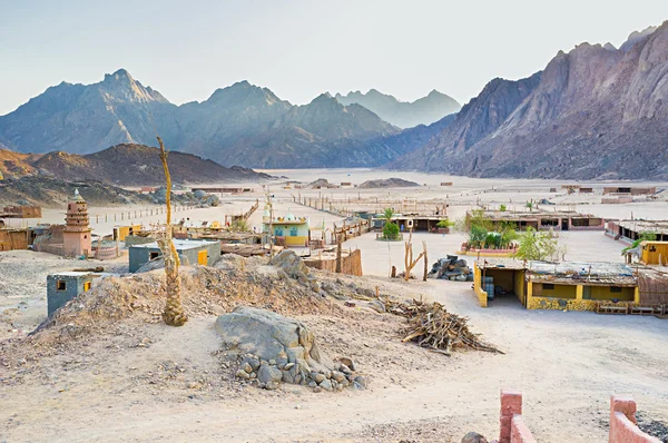 The desert village — Stock Photo, Image