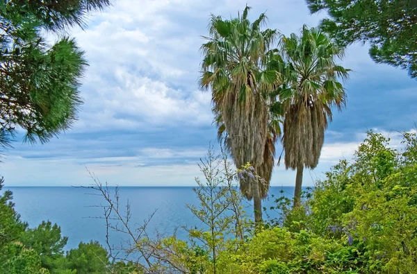 Paisaje marino mediterráneo — Foto de Stock