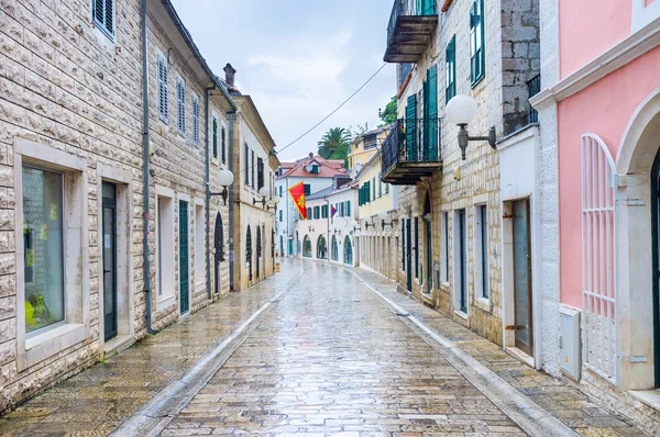 La calle comercial — Foto de Stock