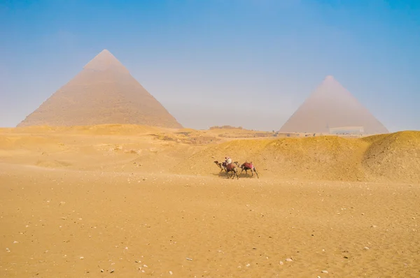 De reis naar Giza — Stockfoto