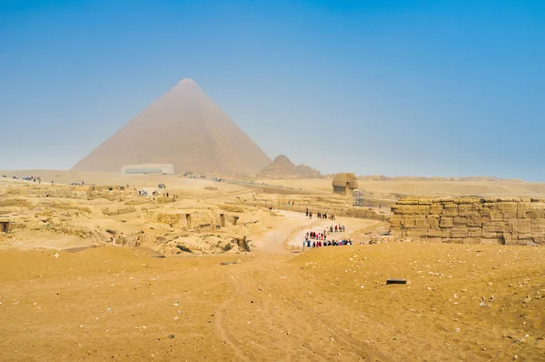 Giza nekropolü — Stok fotoğraf