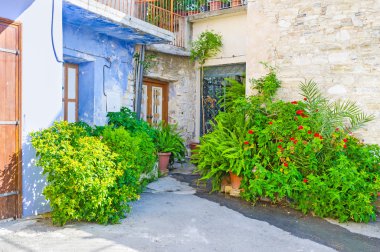 Doğa Manzaralı bahçesinde