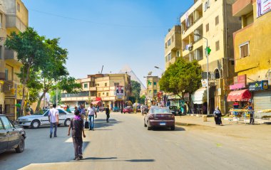 Giza sokaklarında