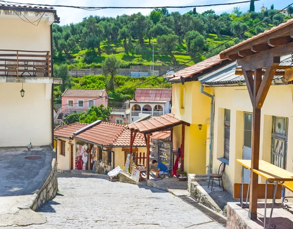 The mountain town — Stock Photo, Image