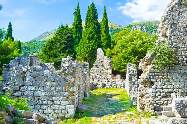 Las ruinas escénicas — Foto de Stock