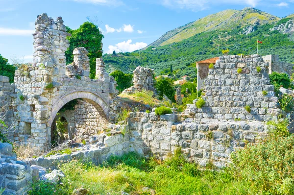 The ruined town — Stock Photo, Image