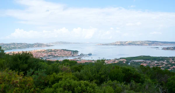 The view on maddalena archipelago — Stock Photo, Image