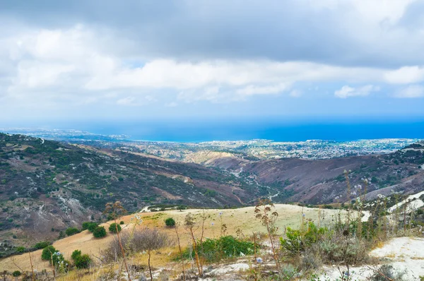 Det cypriotiske landskab - Stock-foto