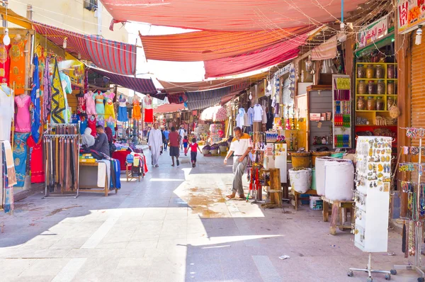 Le bancarelle colorate — Foto Stock