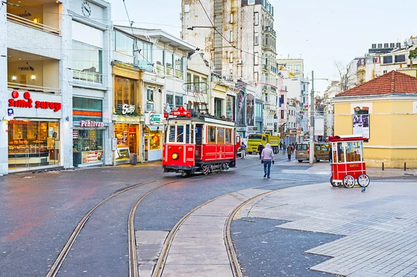 Die Einkaufsstraße — Stockfoto