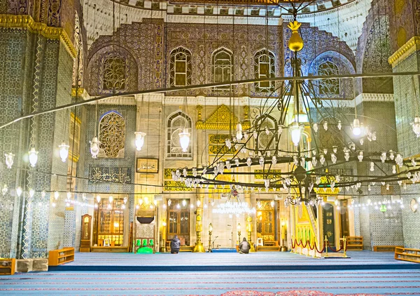 The interior of the mosque — Stock Photo, Image