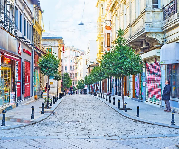 La calle estrecha — Foto de Stock