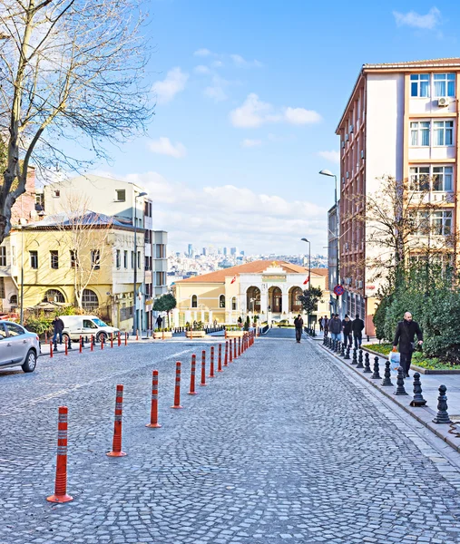 Uzun sokak — Stok fotoğraf