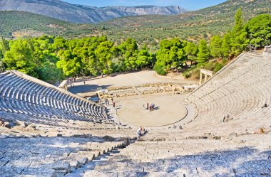 Yunanistan dağlarında