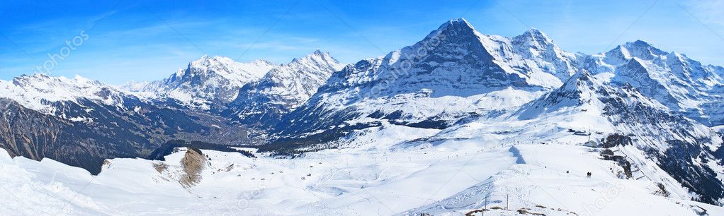 Panorama of Alps