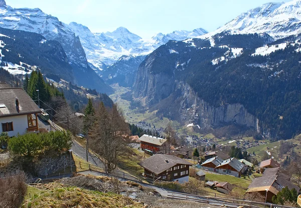 La vallée de Lauterbrunnen — Photo