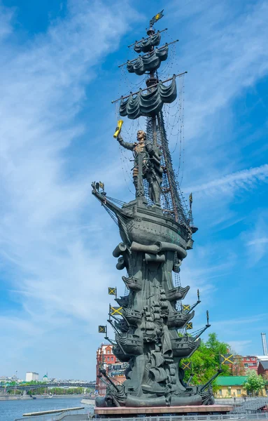 Памятник Петру I — стоковое фото