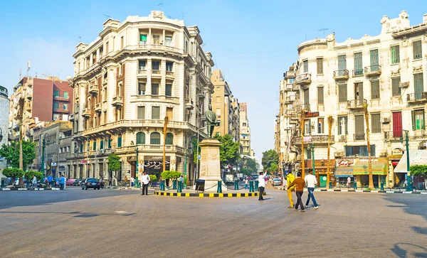 The Talaat Harb Square — Stock Photo, Image