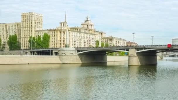 Panorama van de Europese Square — Stockvideo