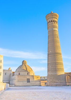 The brick minaret clipart