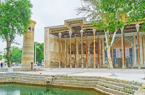 A mecset, a medence mellett — Stock Fotó