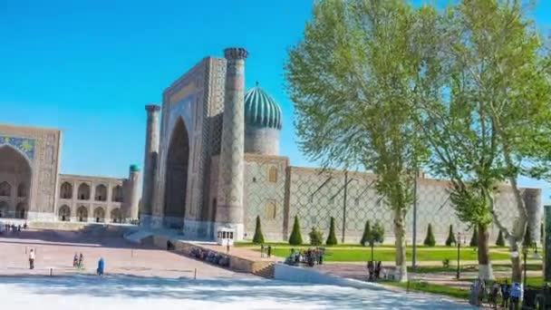 Der Stolz auf Samarkand — Stockvideo