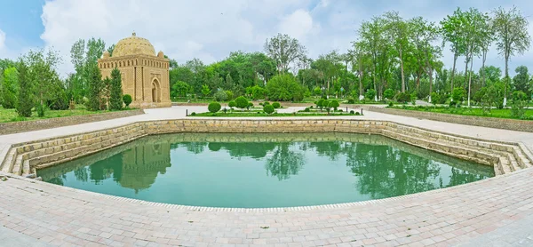 Panorama van het park — Stockfoto