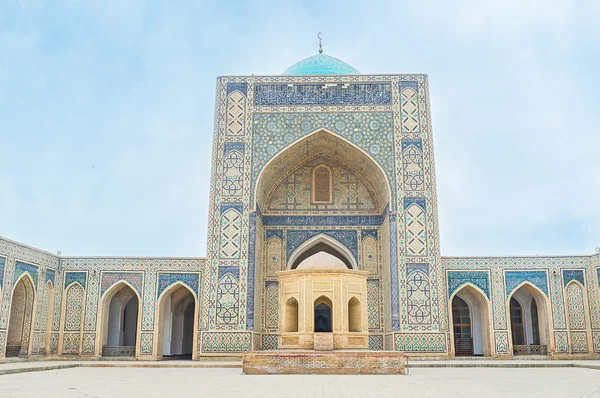 Besök kortet av Bukhara — Stockfoto