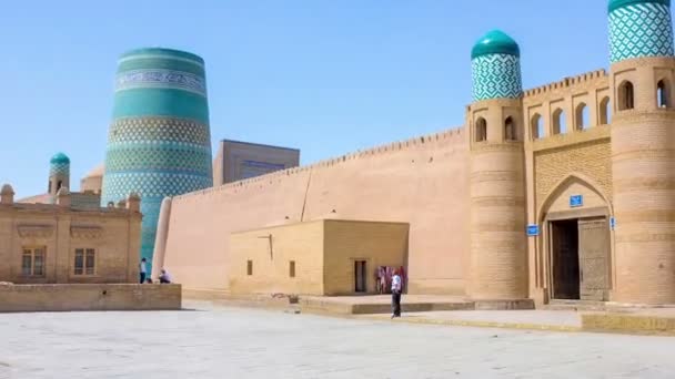 Den gamla Khiva — Stockvideo