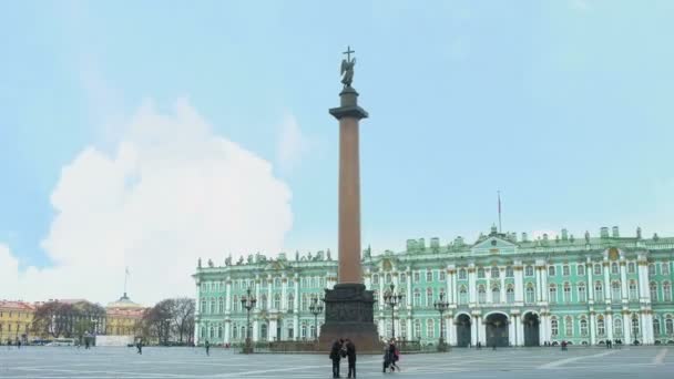 Зимний дворец — стоковое видео