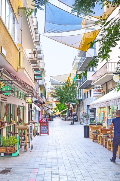 A rua sombria — Fotografia de Stock