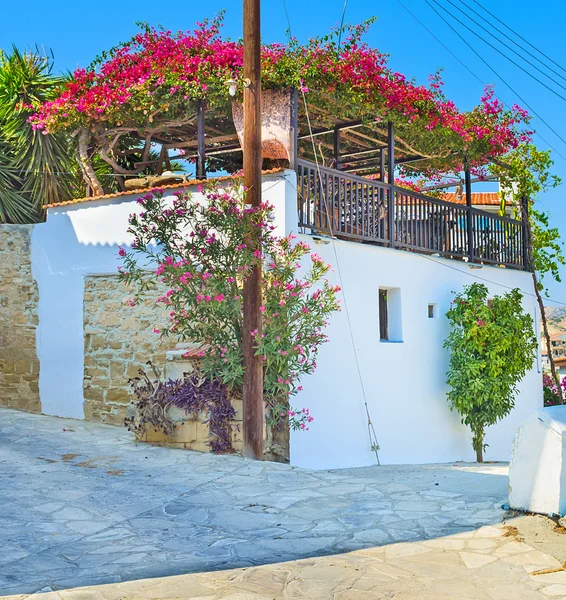 La hermosa terraza — Foto de Stock