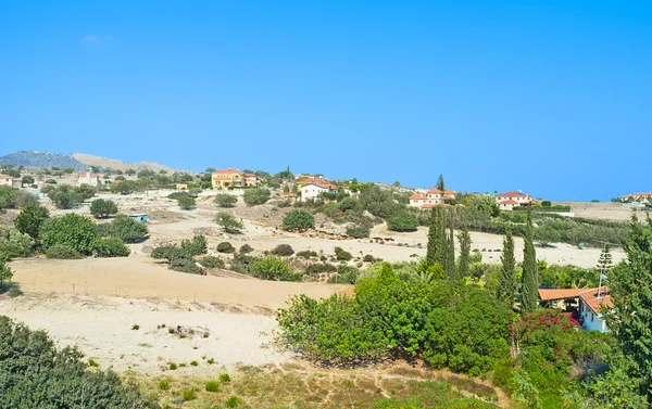 Het bergdorpje — Stockfoto