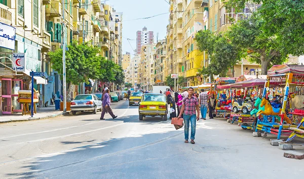 La strada urbana — Foto Stock