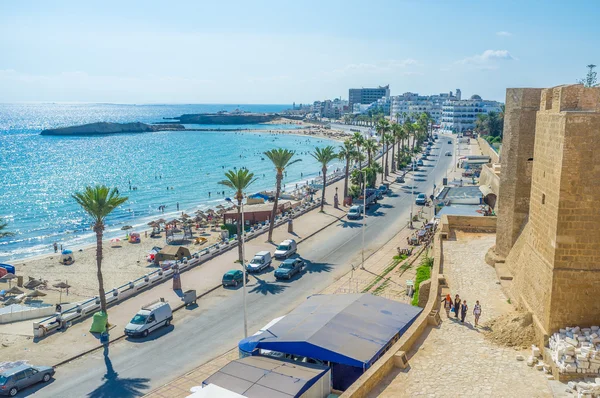 O litoral de monastir — Fotografia de Stock