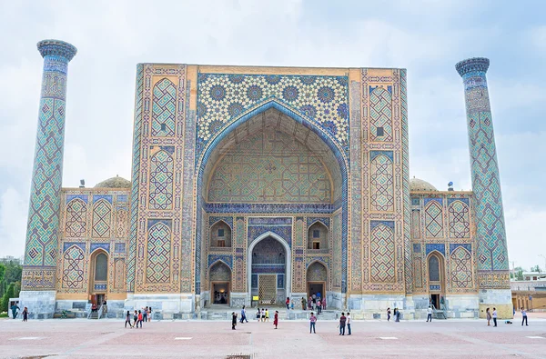 Узбекская архитектура — стоковое фото