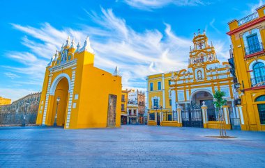 Güzel Macarena Kapısı (Puerta Arco), İspanya 'nın Sevilla kentindeki ortaçağ kale duvarının kalıntıları.