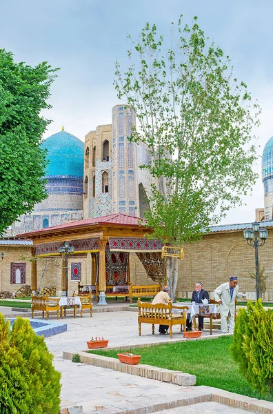 Koppla av i Samarkand — Stockfoto