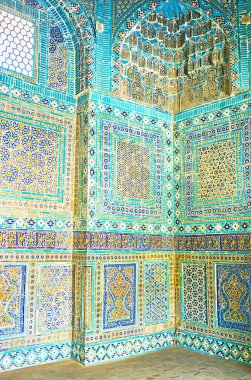 The colorful tiles