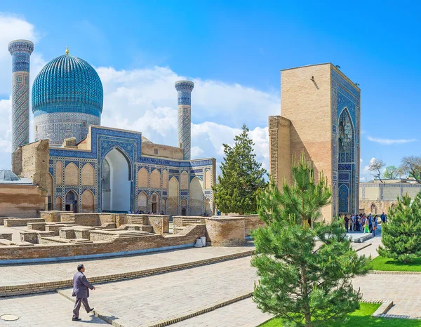 The mausoleum of Amir Temur — стокове фото