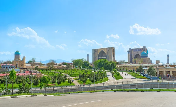 De tuinen van Samarkand — Stockfoto