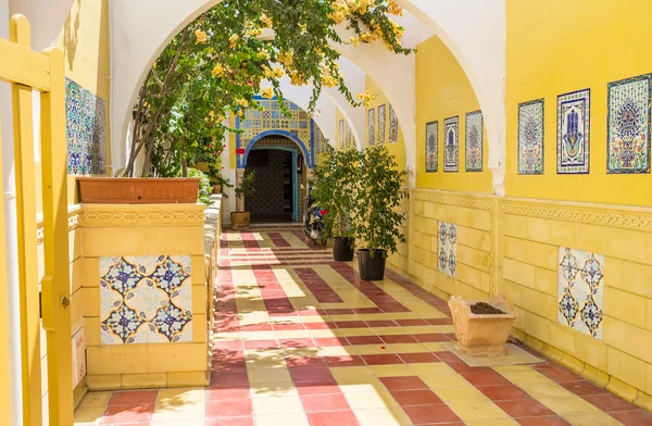 La entrada del baño — Foto de Stock