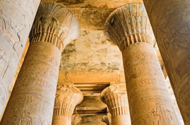 The beautiful columns