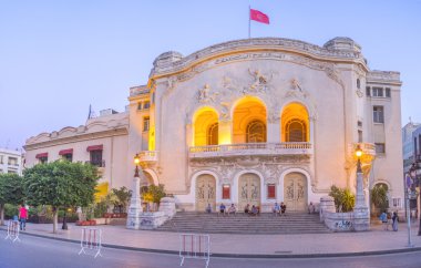 The evening theatre