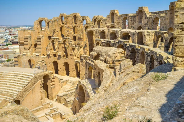 Anfi tiyatro kalıntıları — Stok fotoğraf