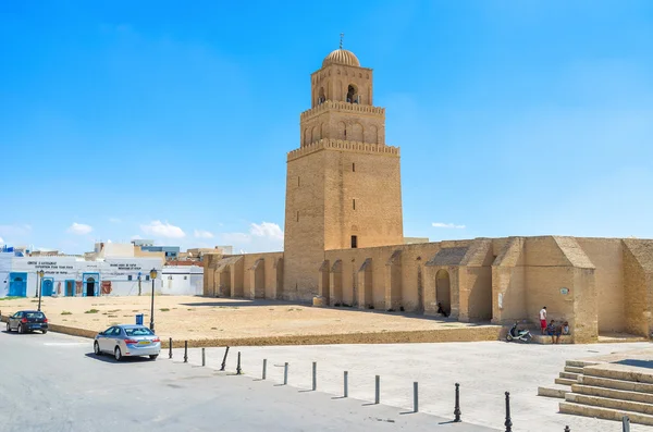 Minareten av Grand mosque — Stockfoto
