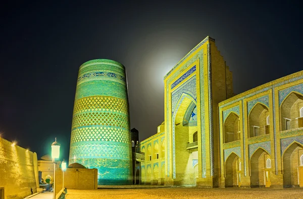 La noche en Khiva — Foto de Stock