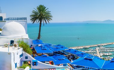 The Tunisian resort clipart